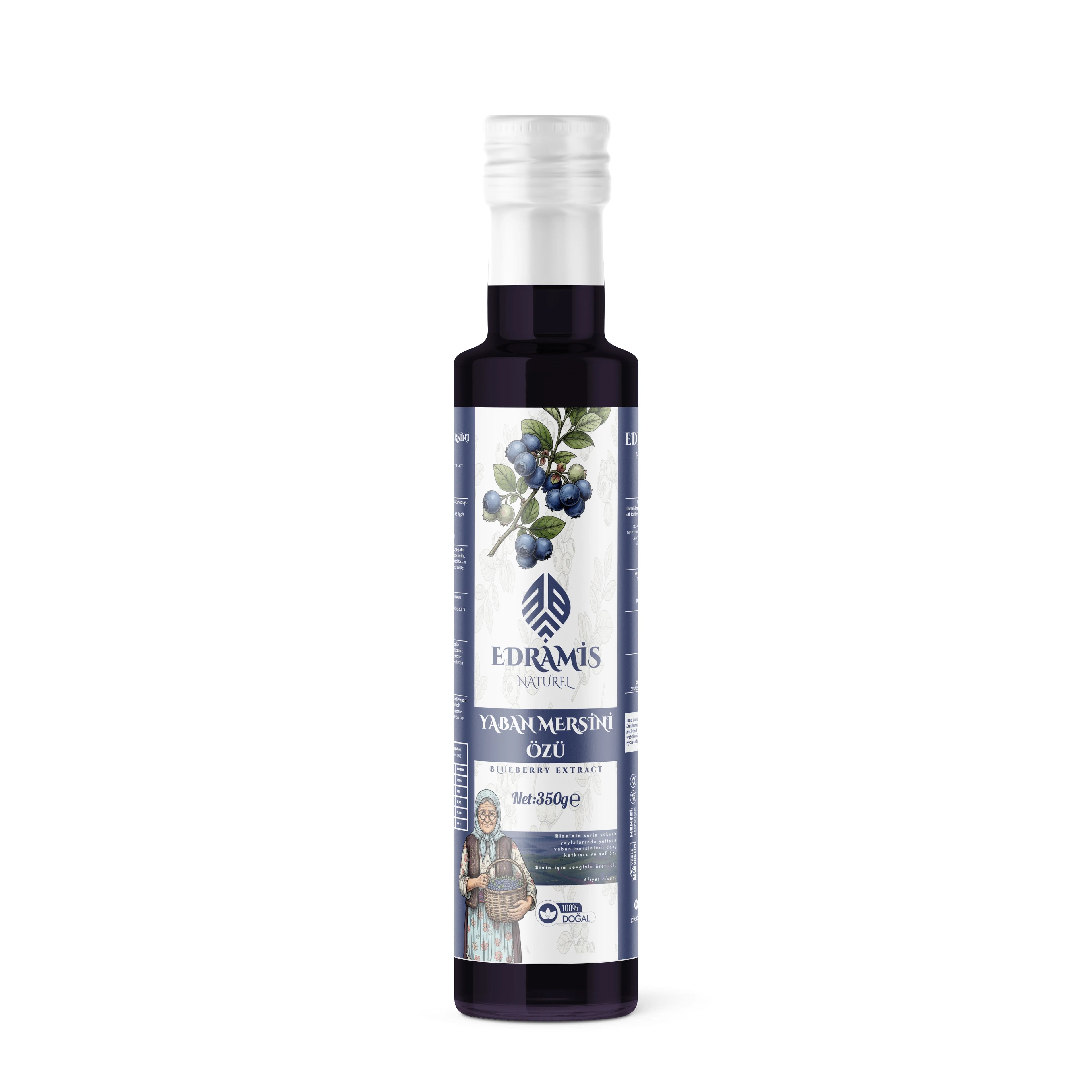 Edramis Yaban Mersini Özü (350g)